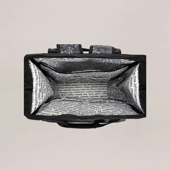 JuJuBe Dr Mom Multi-Carry Backpack Deluxe Diaper Bag - Floral Print - Picture 4 of 7